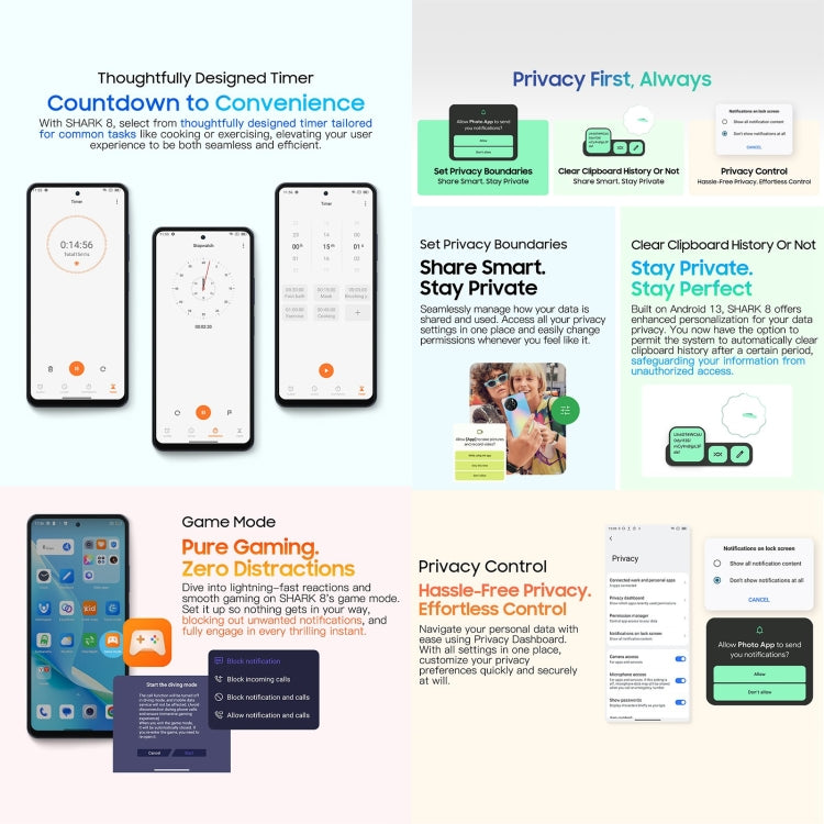 Blackview SHARK 8, Fingerprint Identification, 6.78 inch Android 13 MTK6789 Helio G99 Octa Core up to 2.2GHz, Network: 4G, OTG, 8GB+256GB Blackview SHARK 8, Fingerprint Identification, 6.78 inch Android 13 MTK6789 Helio G99 Octa Core up to 2.2GHz, Network: 4G, OTG, 8GB+256GB